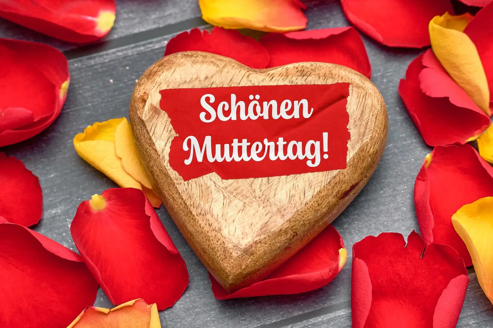 Muttertagsgeschenk herz mit text schönen muttertag