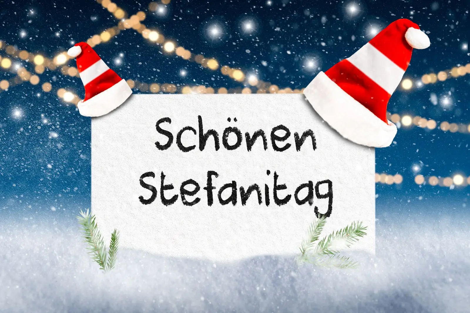 Schönen stefanitag - bild