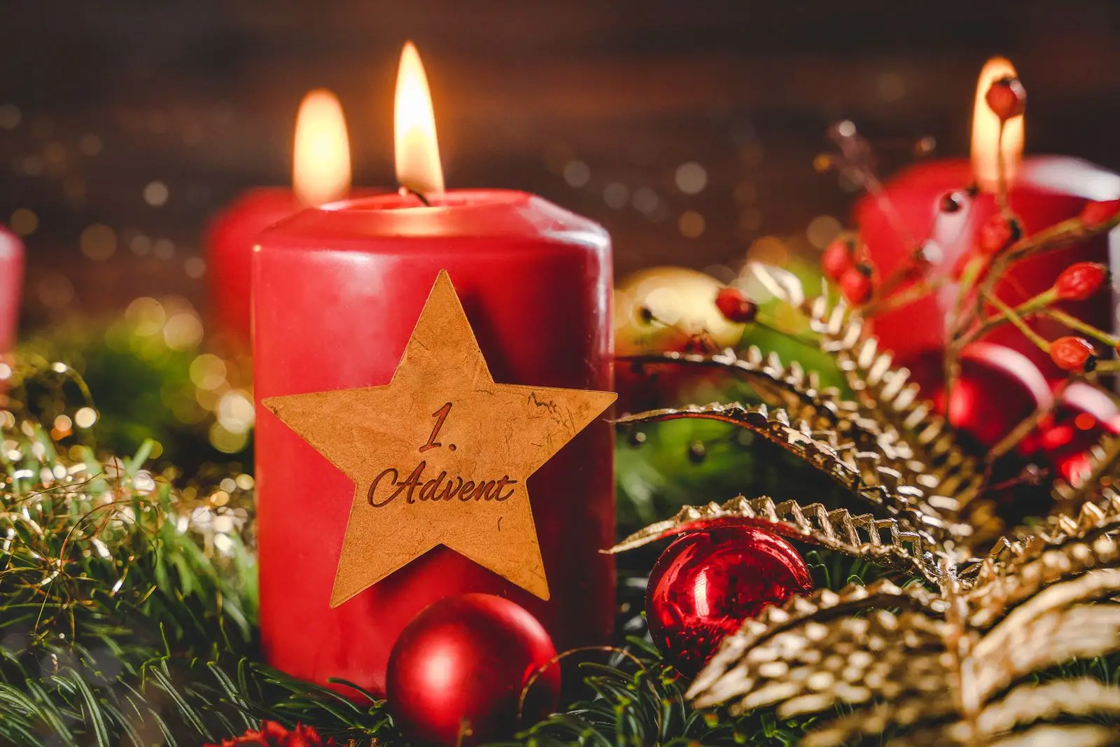 1 advent wünschen bilder