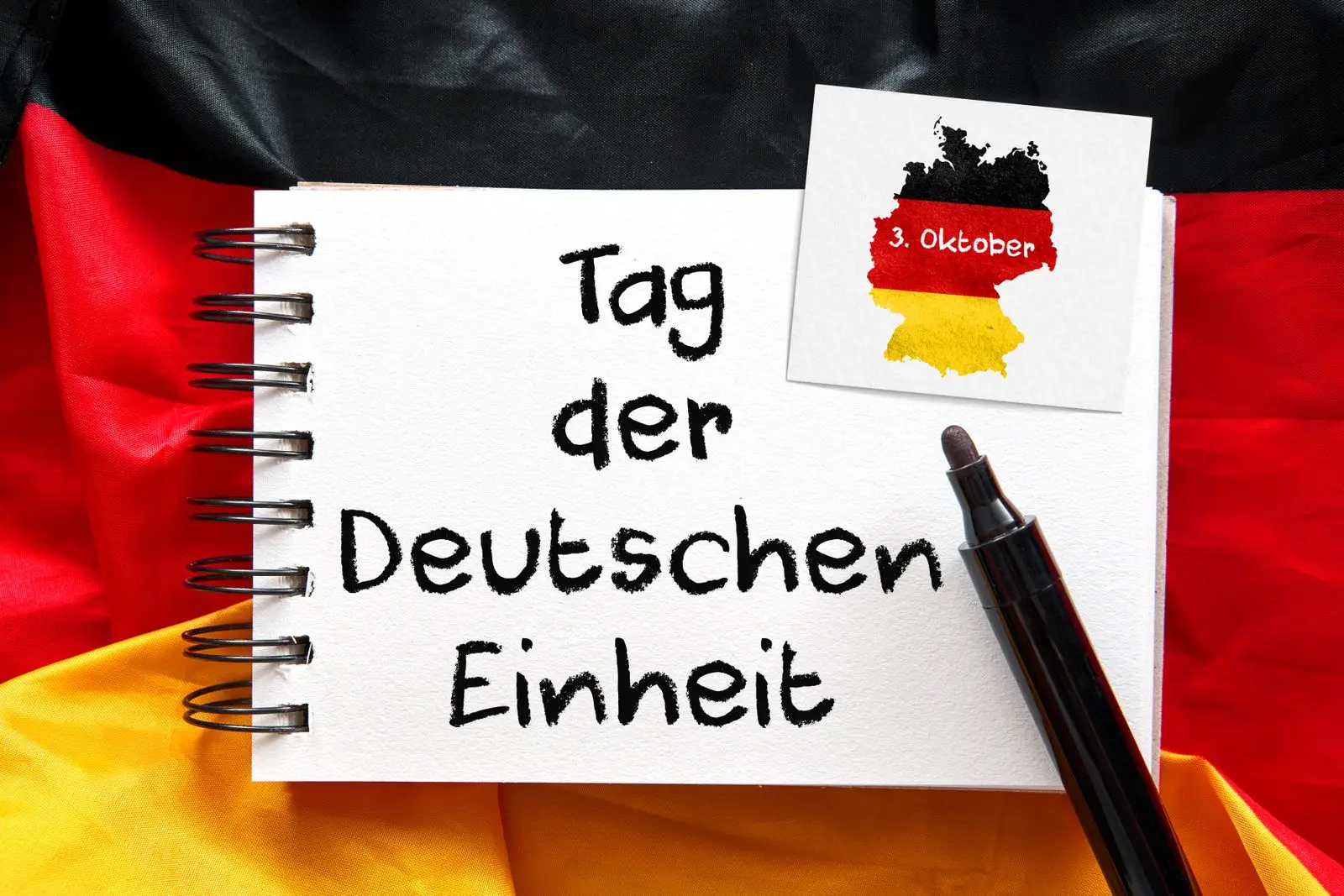 3. Oktober feiertag bilder fahne