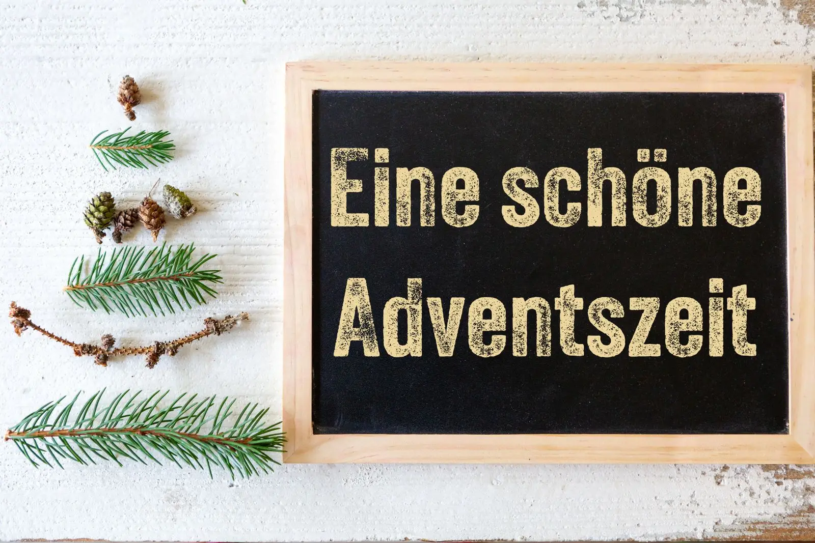 Advent 2026 bild mit tafel
