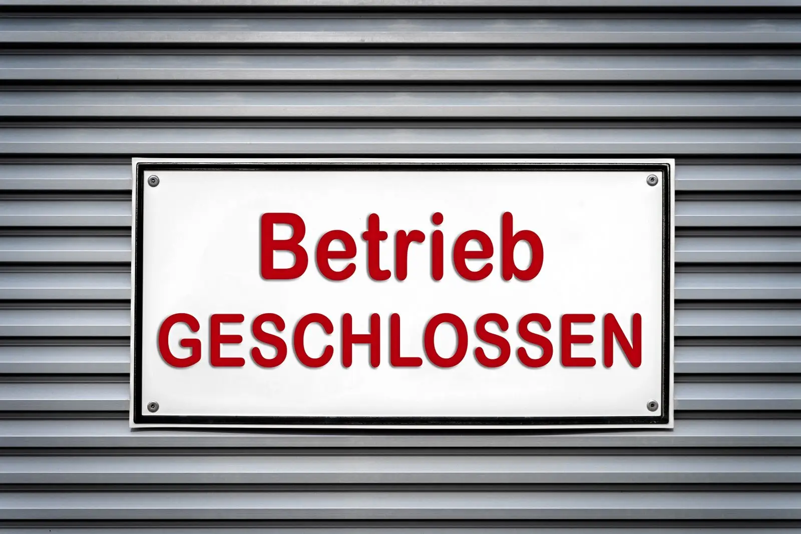 Betrieb geschlossen schild - geschlossen bilder