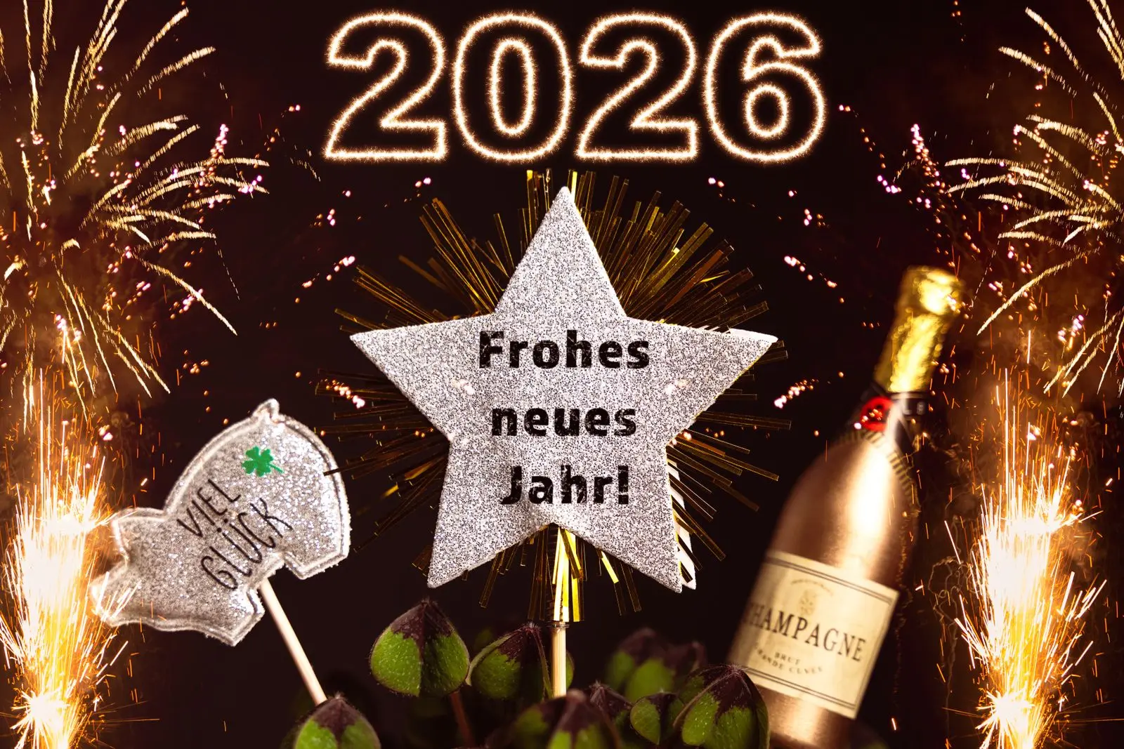 Frohes neues jahr 2026