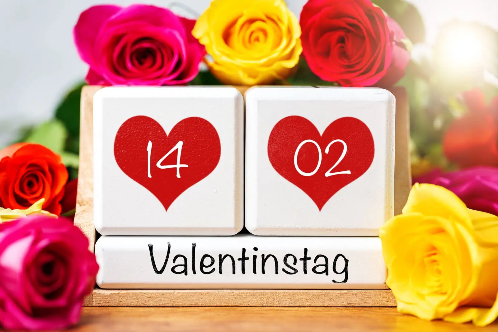 Gruse zum valentinstag