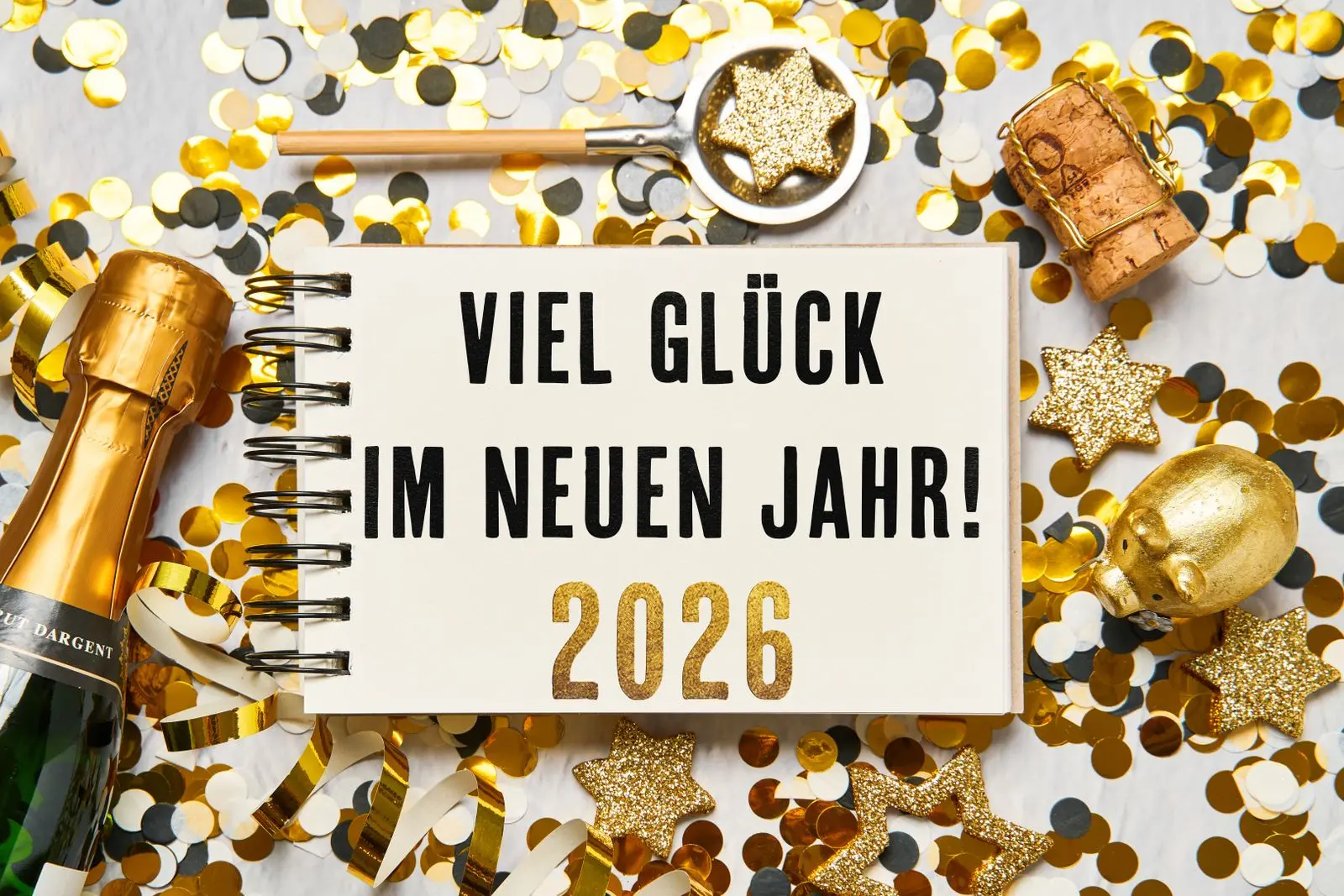 Guten rutsch in das neue jahr 2026 und viel gluck
