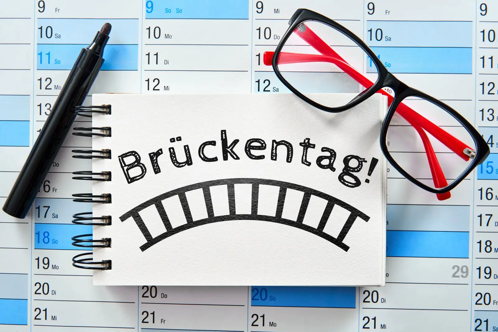 Länger urlaub in hessen durch brückentage.