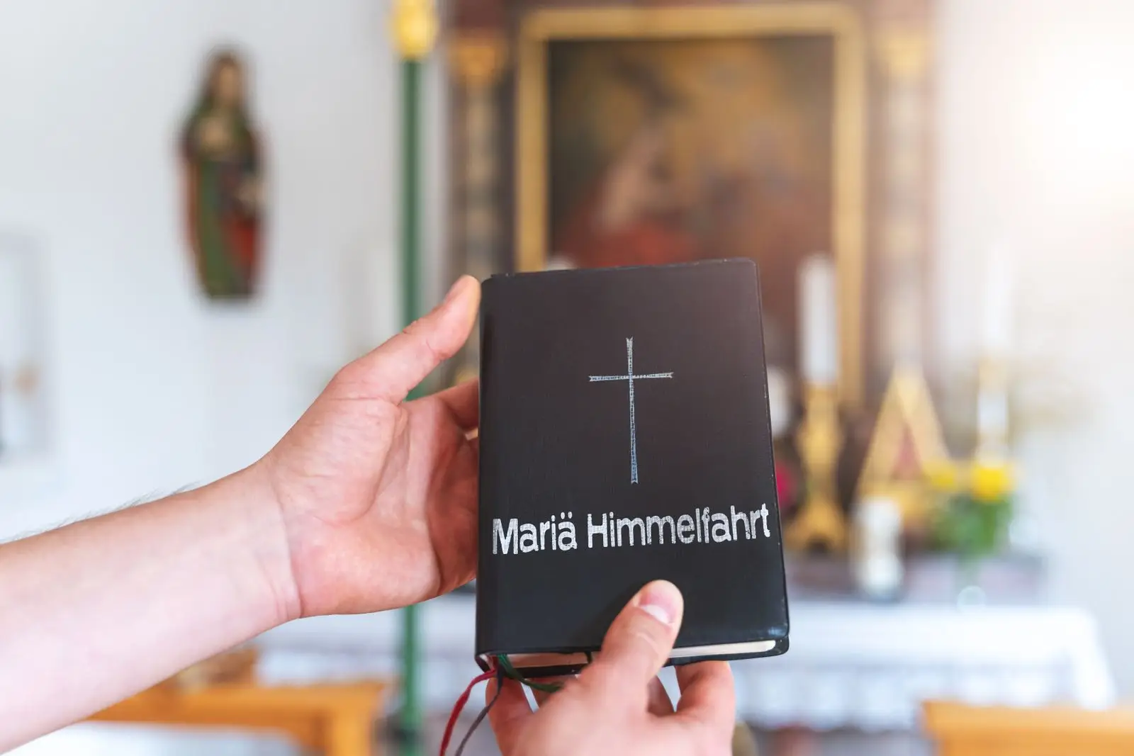 Mariä himmelfahrt feiertag bild in kriche