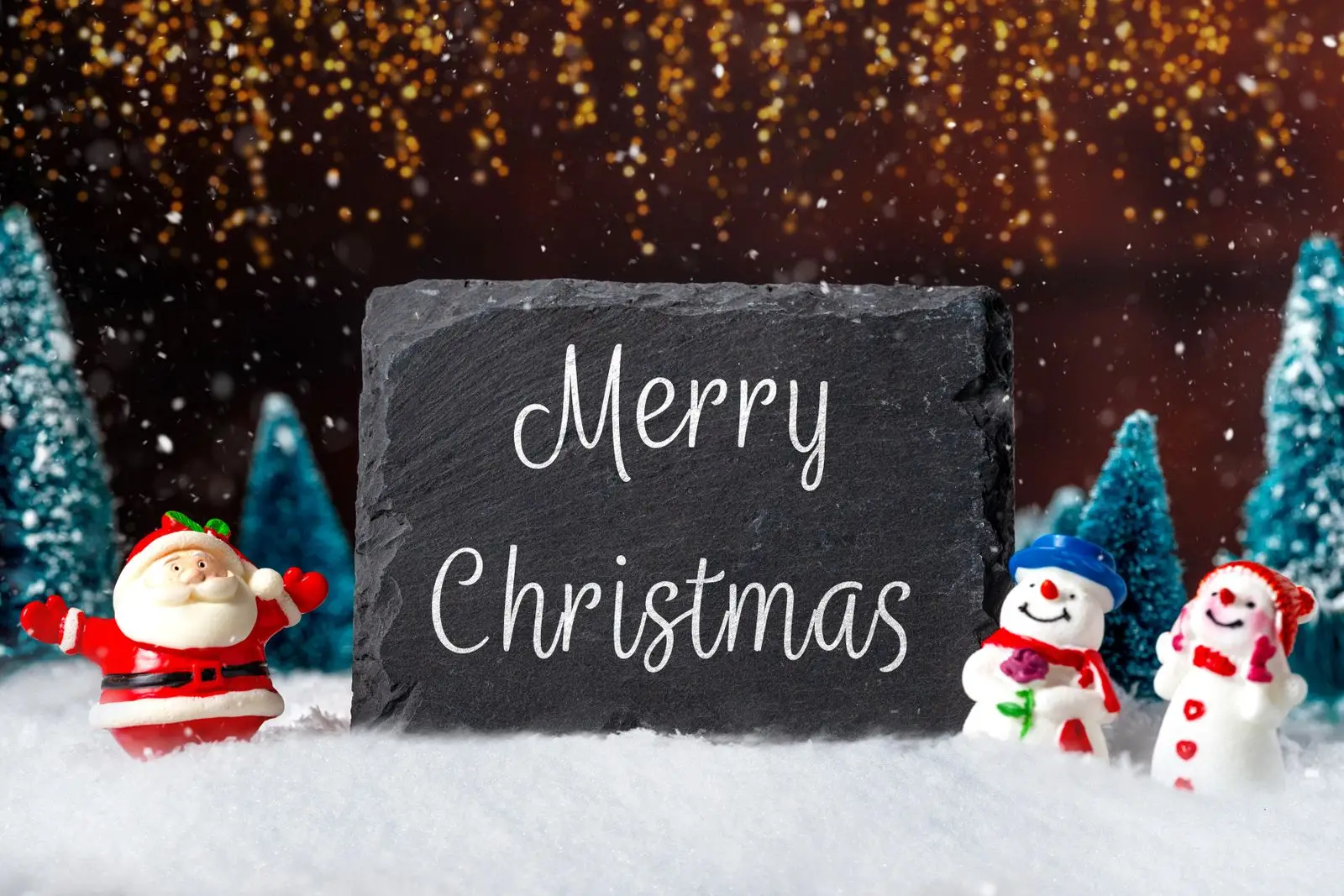 Merry christmas weihnachtswünsche im bild
