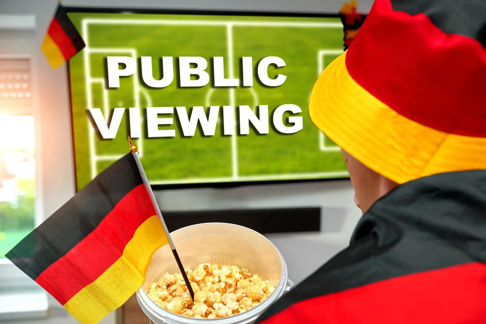 Public viewing bild zum fußball deutschland