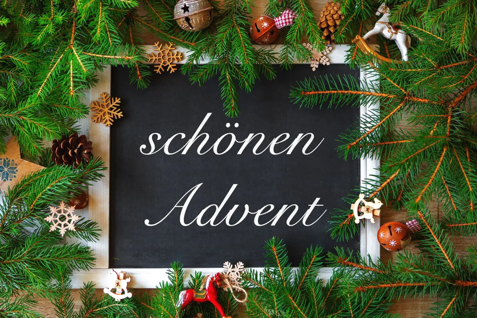 Schöne adventszeit bild