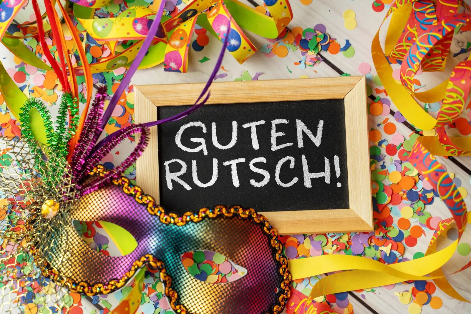 Silvesterbilder mit guten rutsch