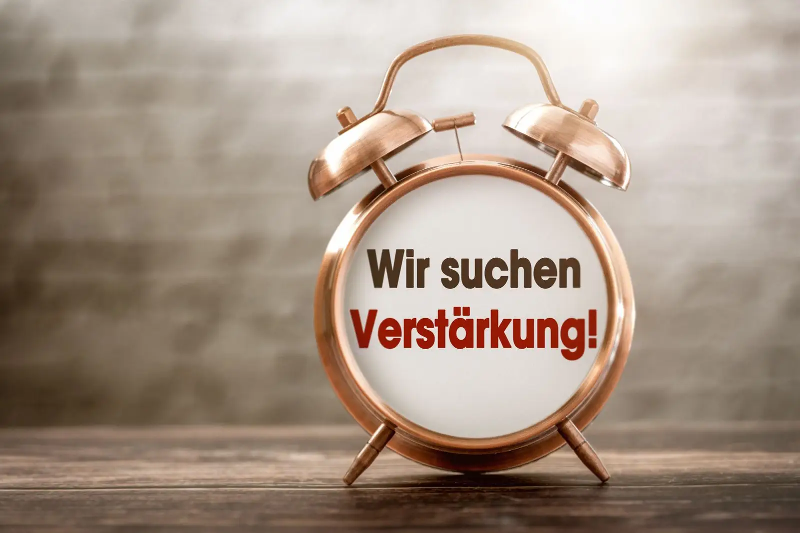 Wir suchen verstärkung