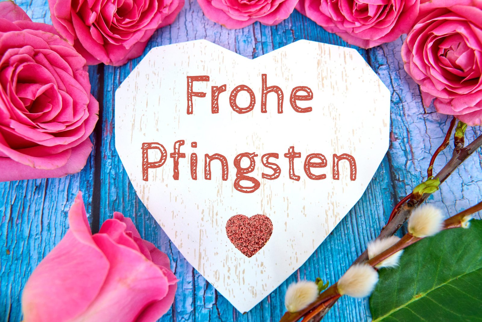Frohe pfingsten bilder: gruß auf herz
