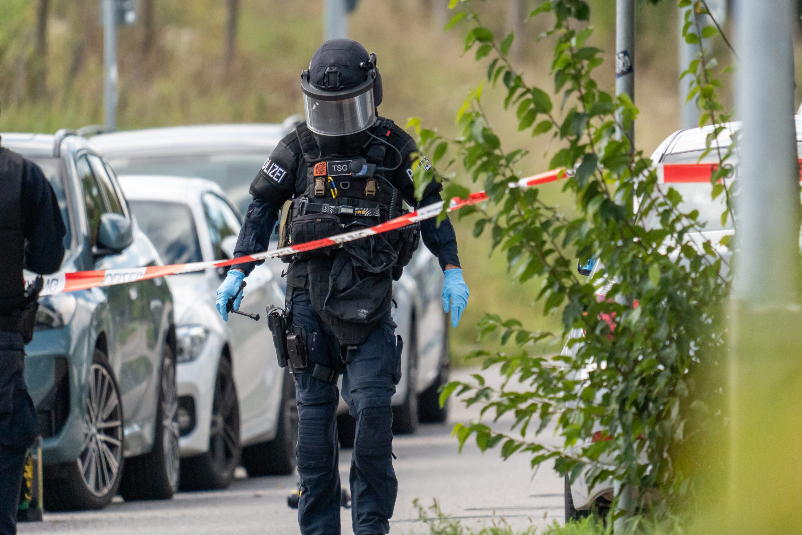 Tsg polizei in lerchenau münchen