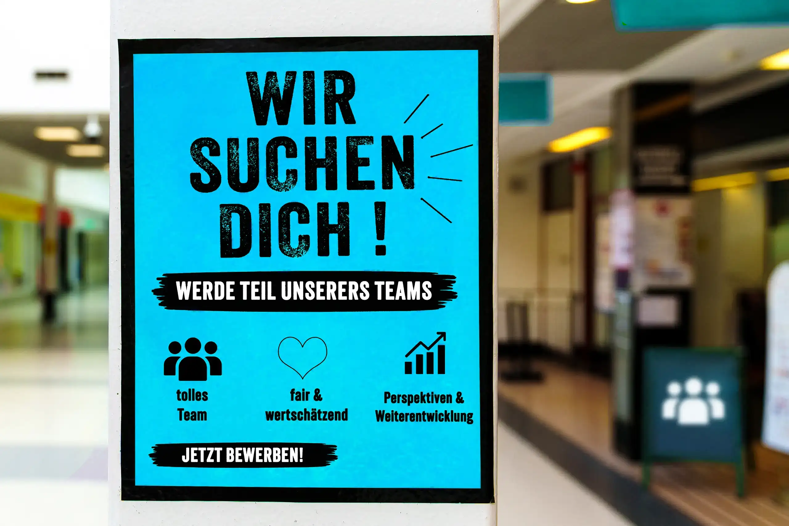 Stellenanzeige muster
